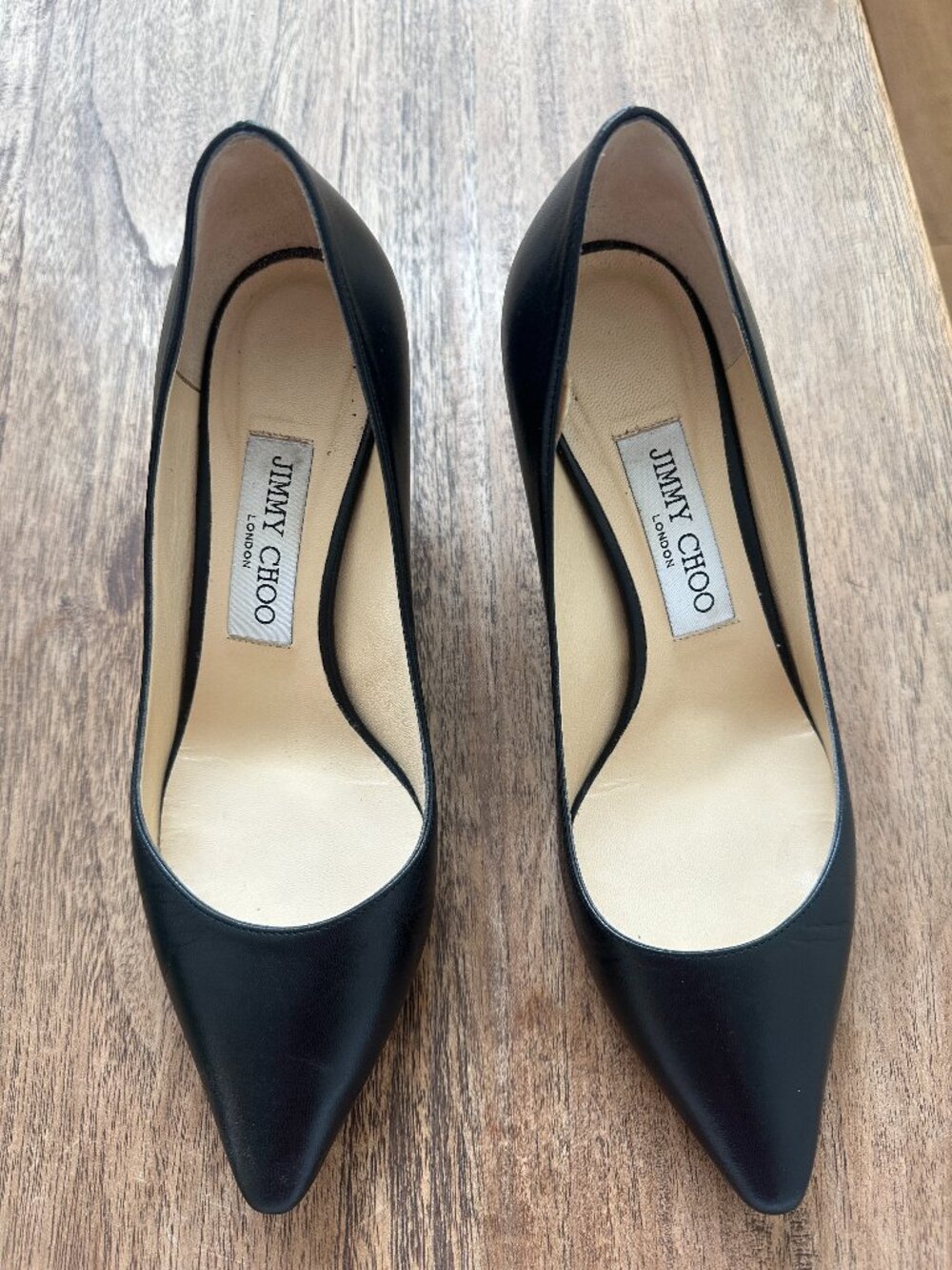 Jimmy Choo Black Heel, 60mm